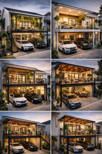 Mezannine Teras Rumah Keren di Menteng